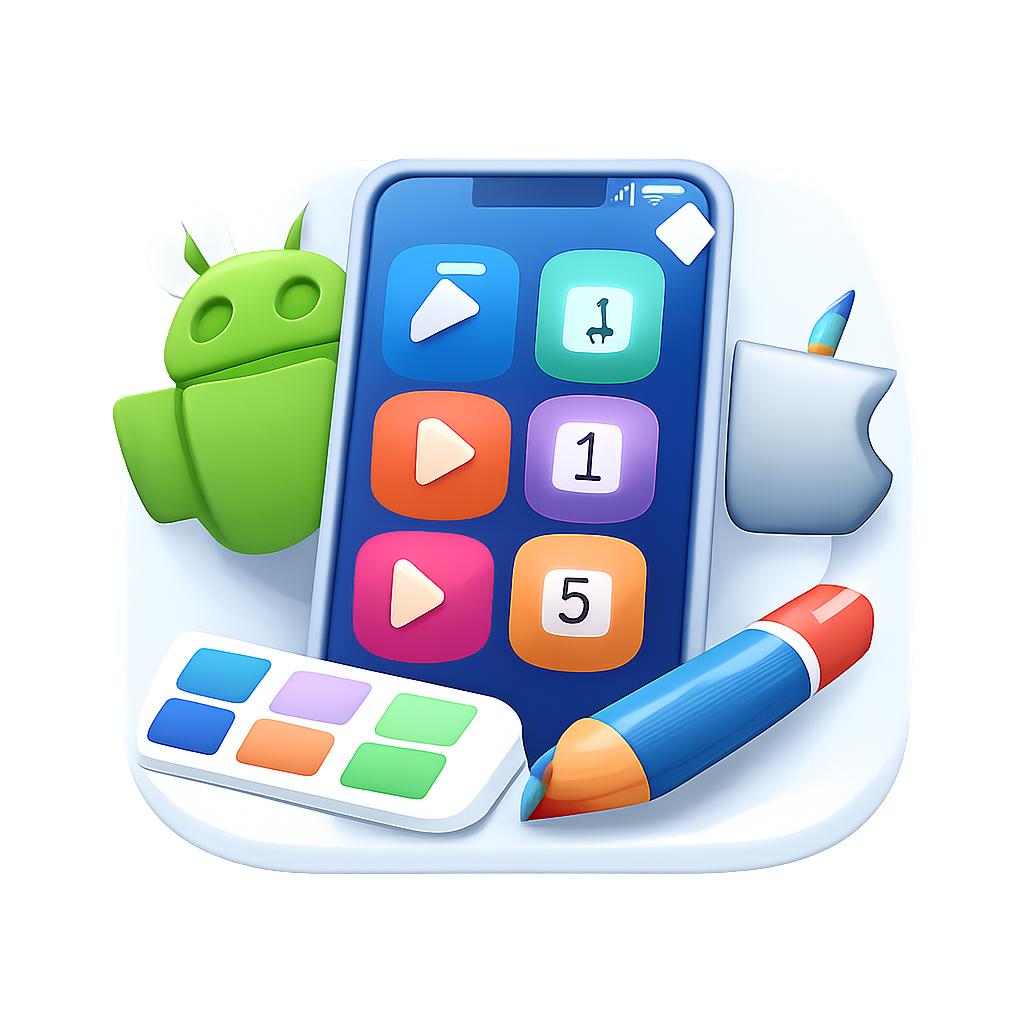 Generator lambang aplikasi kanggo Android lan iOS