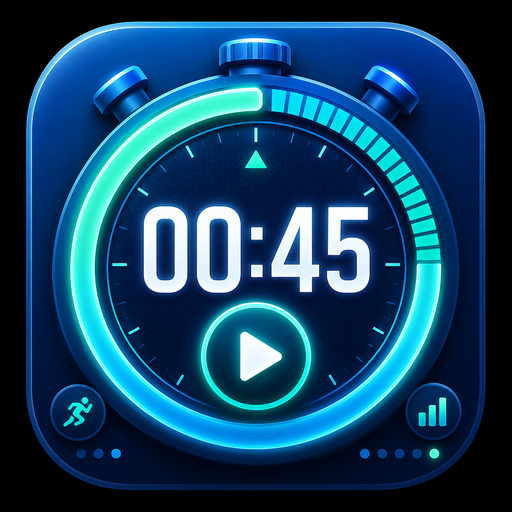 Timer Olahraga - interval, stopwatch, lan countdown